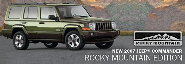 Jeep Commander Rocky MTN edition