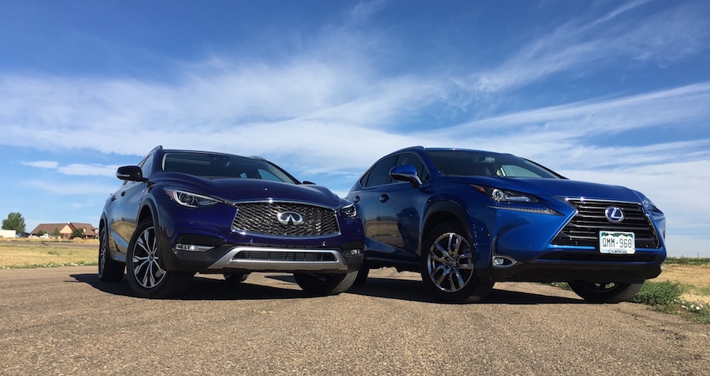 2017 Infiniti QX30 vs 2016 Lexus NX 300h