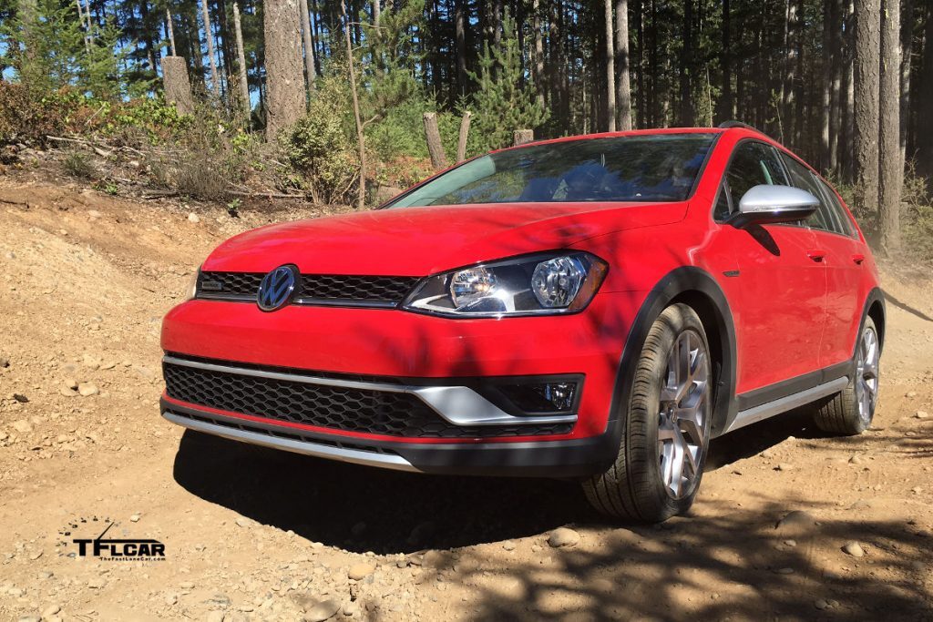 2017 vw golf alltrack off-road