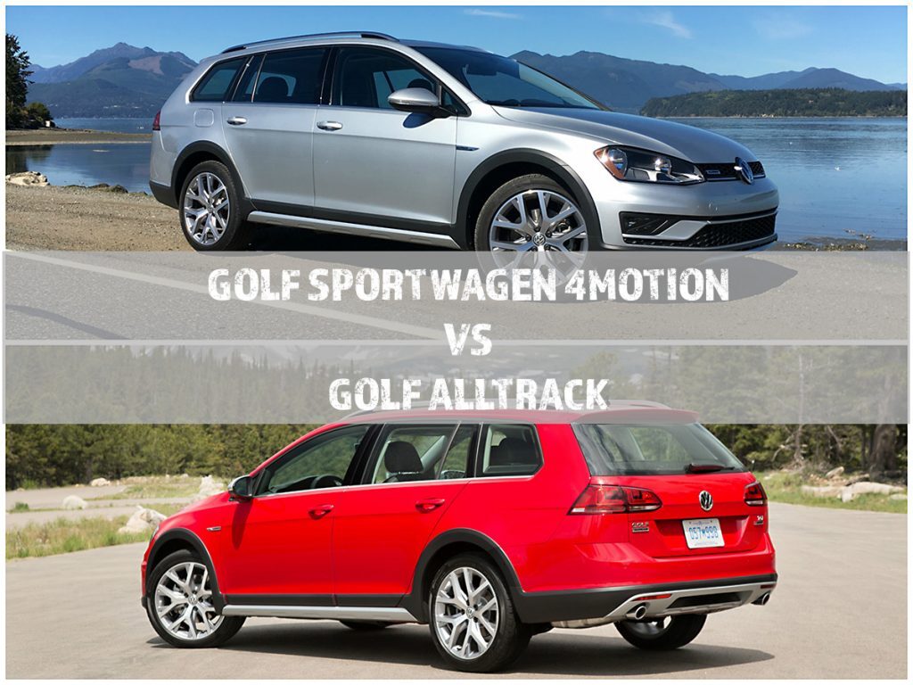 2017 vw golf sportwagen 4motion vs golf alltrack