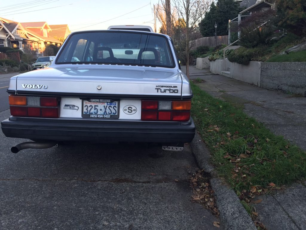 240 Turbo - turbo badge