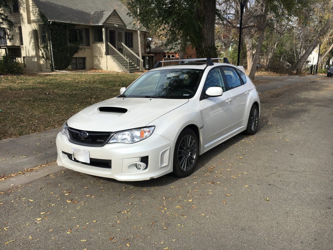 Spencer's Subaru front 3/4