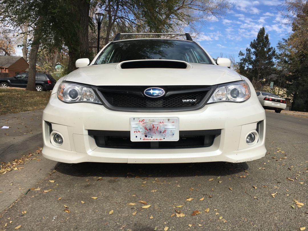 Spencer's Subaru Front