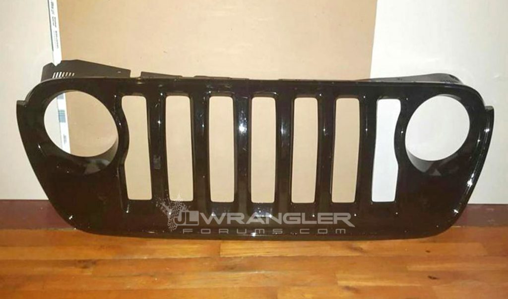 2018 Jeep Wrangler grille