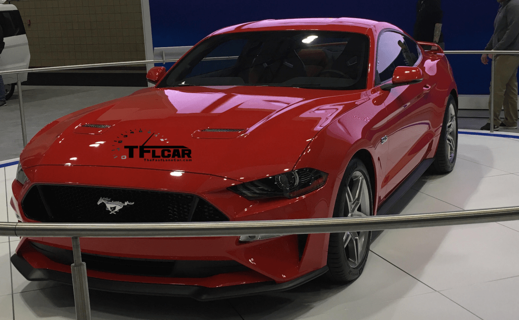 2018 ford mustang gt at chicago auto show