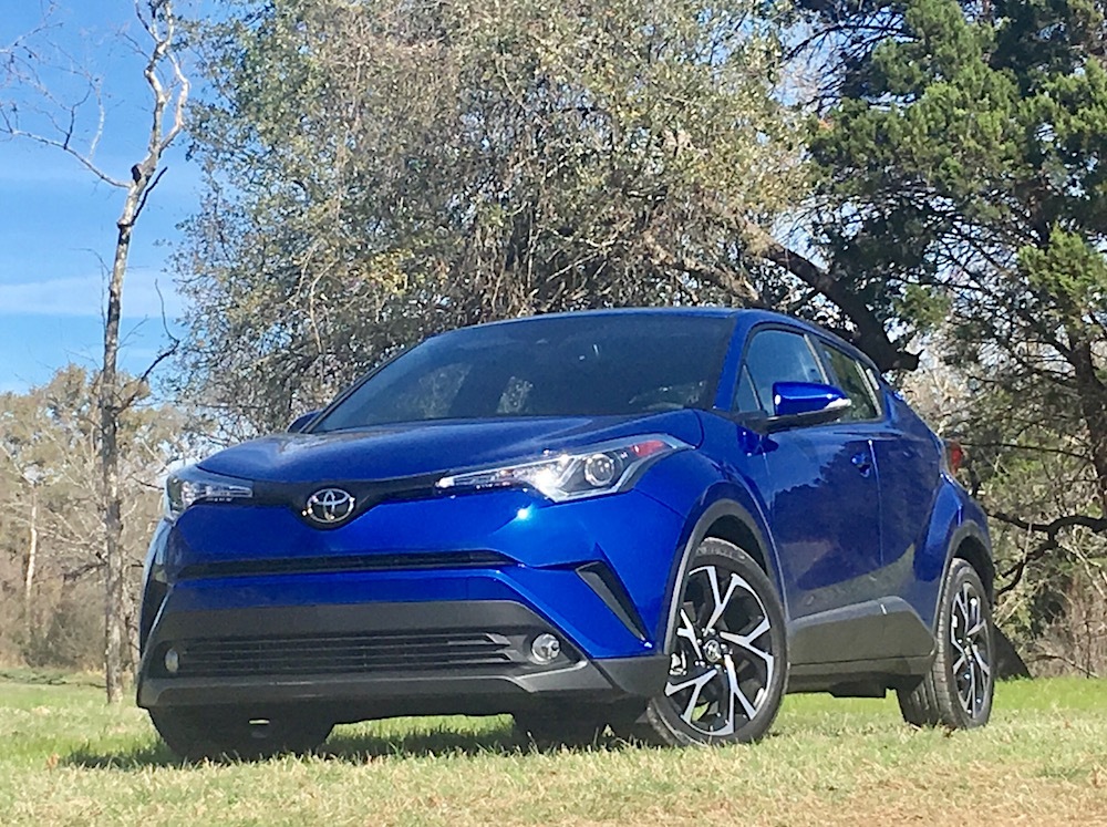2018 toyota c-hr chr economy coupe driving review