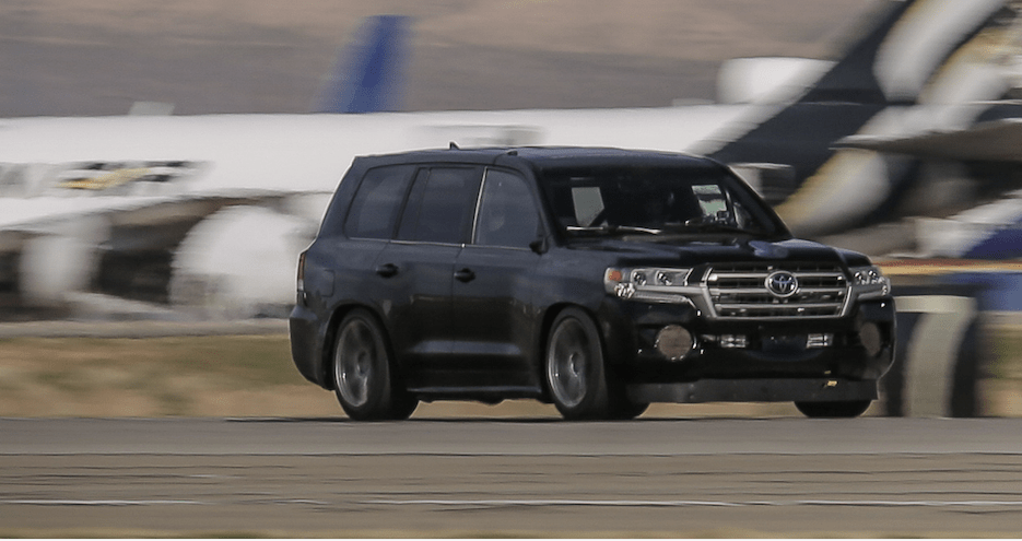 Toyota Land Cruiser speed record