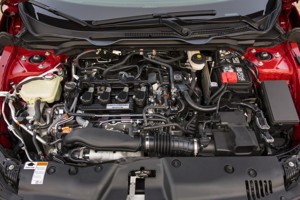 2017 Honda Civic Si Coupe engine