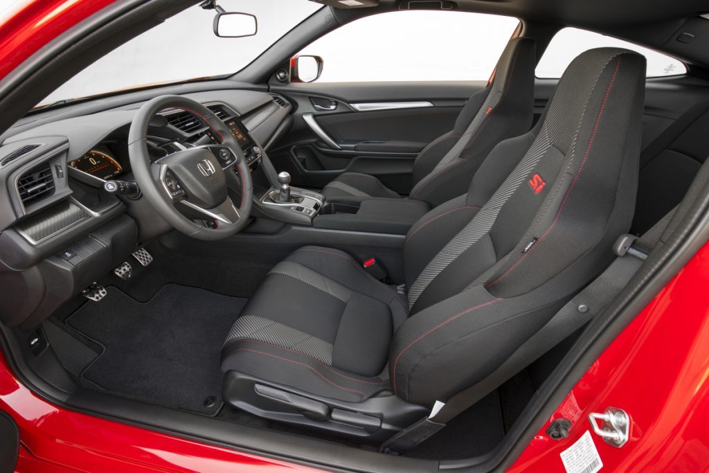 2017 Honda Civic Si Coupe Interior