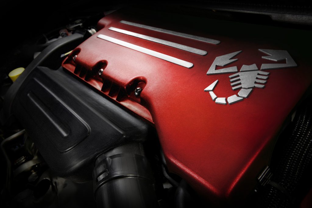 2017 Fiat 500 Abarth engine