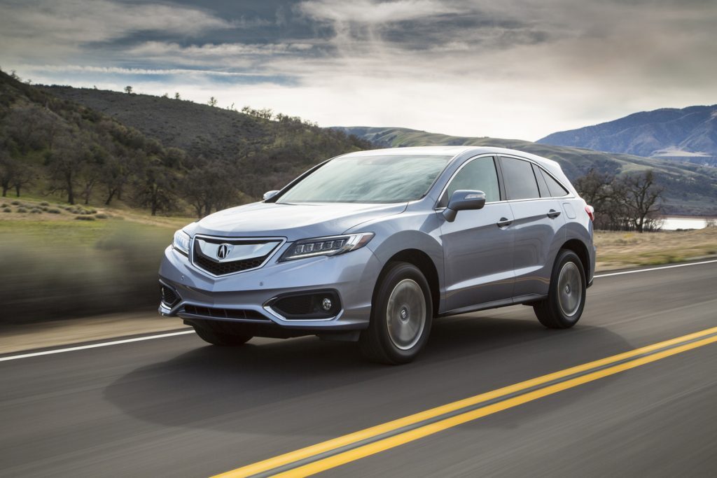 January 2018 Best-Selling Luxury Crossovers: Acura RDX