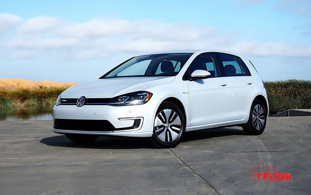 2017 VW e-Golf all-electric battery powered car