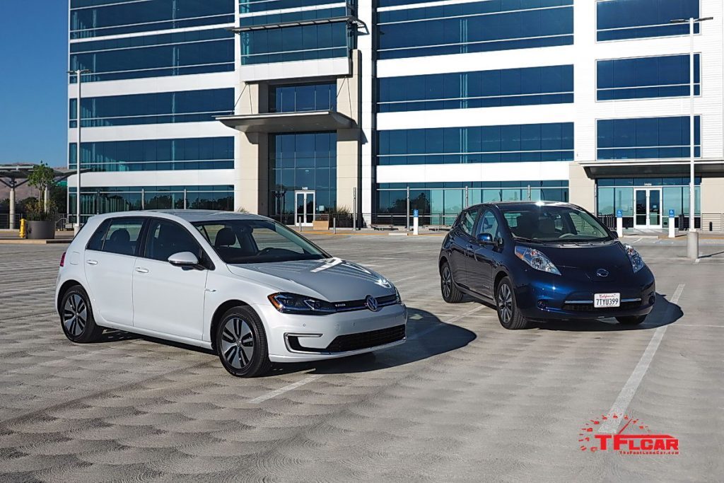 2017 VW e-Golf vs 2017 Nissan Leaf
