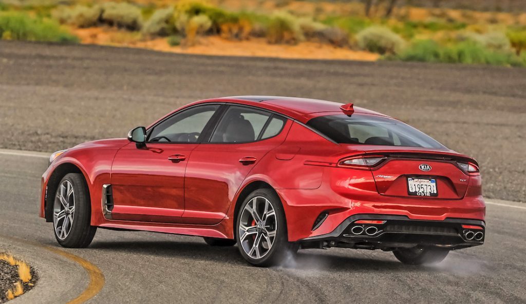 2018 kia stinger gt rwd twin turbo v6