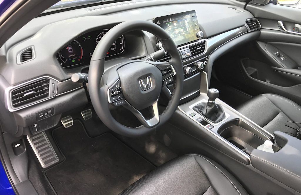 2018 Honda Accord Sport 1.5L Turbo 6-speed manual