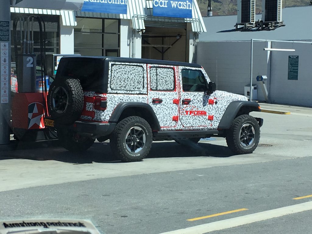 18 Jeep Wrangler Unlimited JL NZ rear
