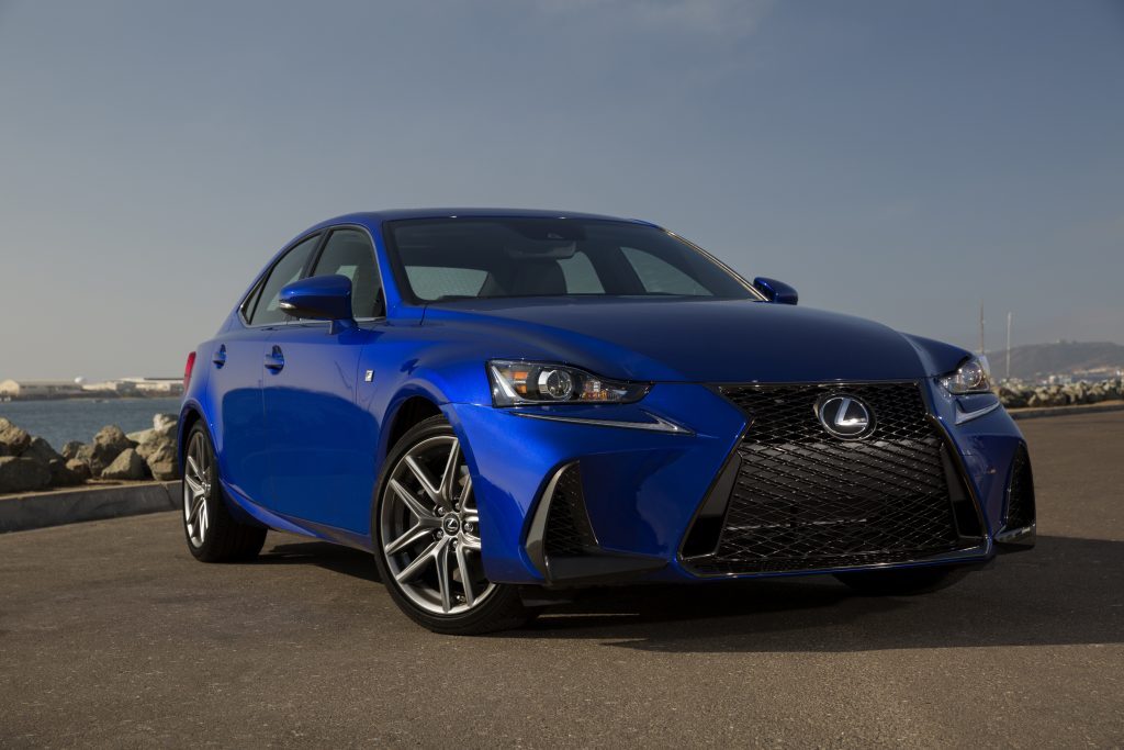 2017 Lexus IS 350 F Sport - Front passenger 3/4 view