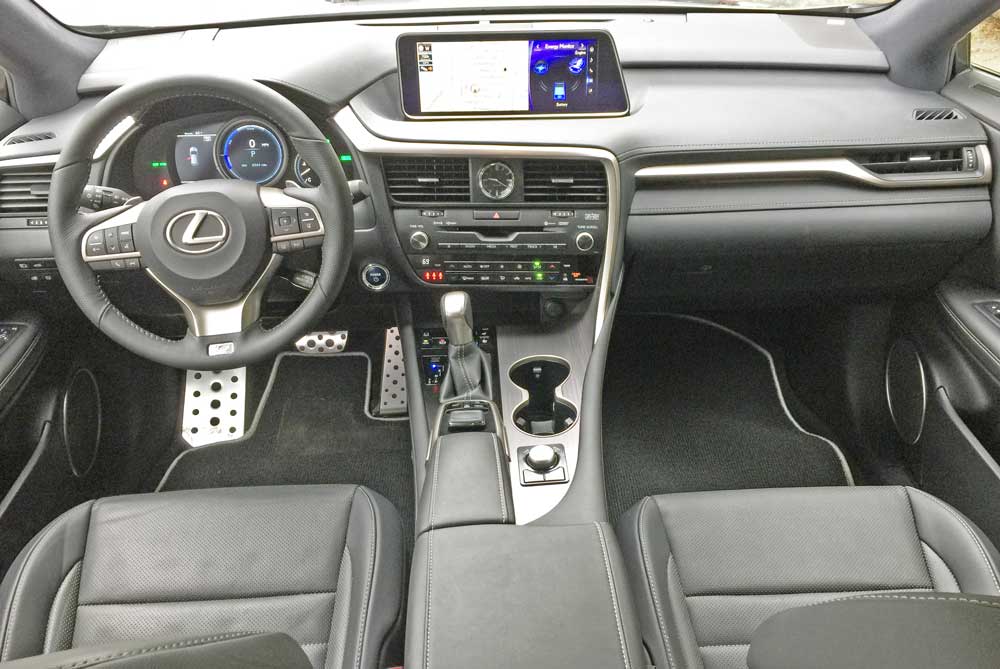 2017 Lexus RX 450h F Sport interior