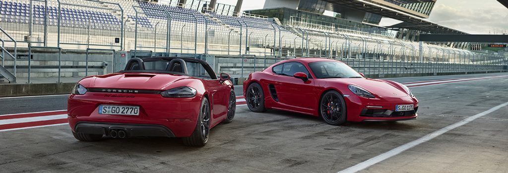 2017 Los Angeles Auto Show: 2018 Porsche 718 Boxster and 718 Cayman GTS models