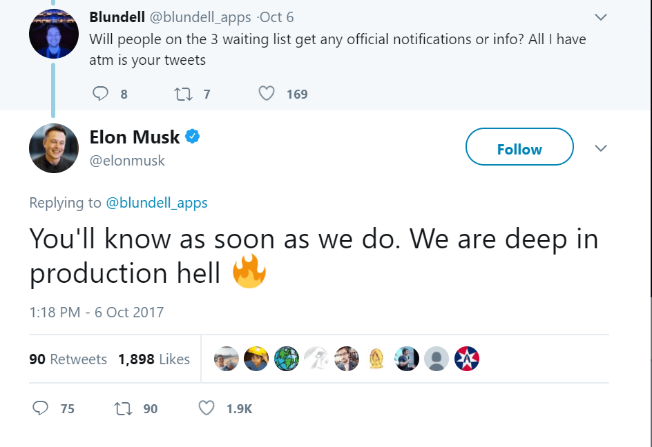 Tesla Model 3 Production