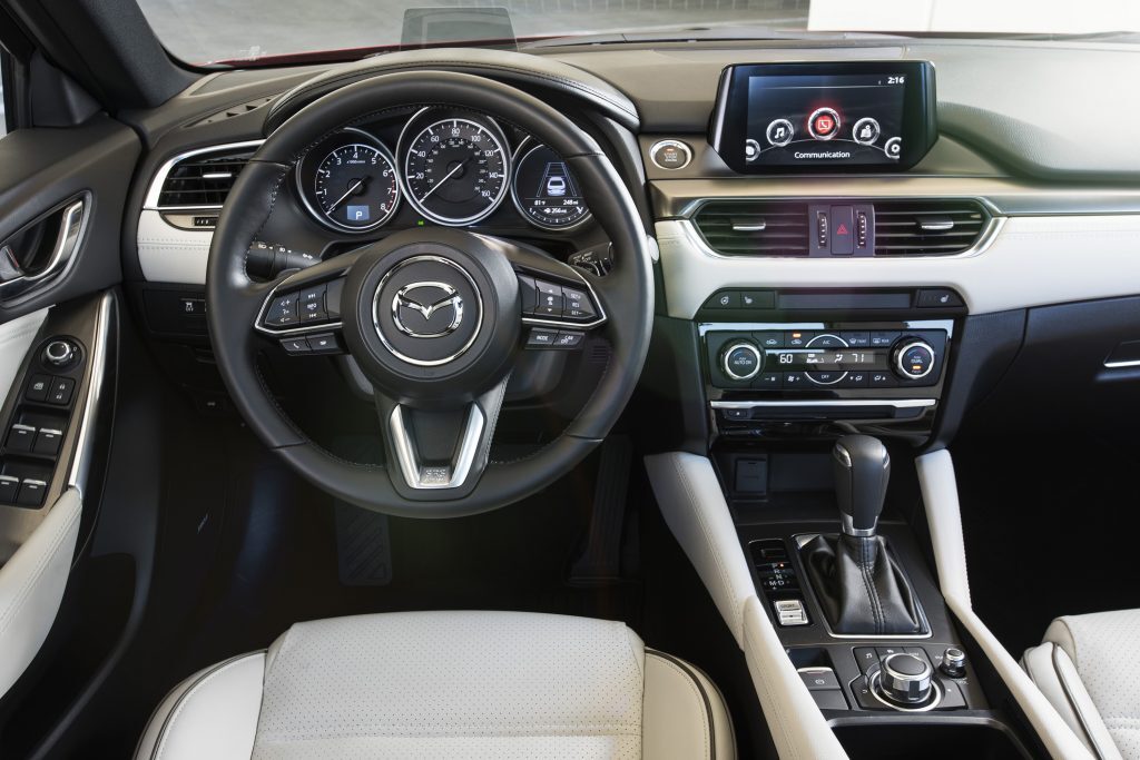 2017 Mazda 6 interior
