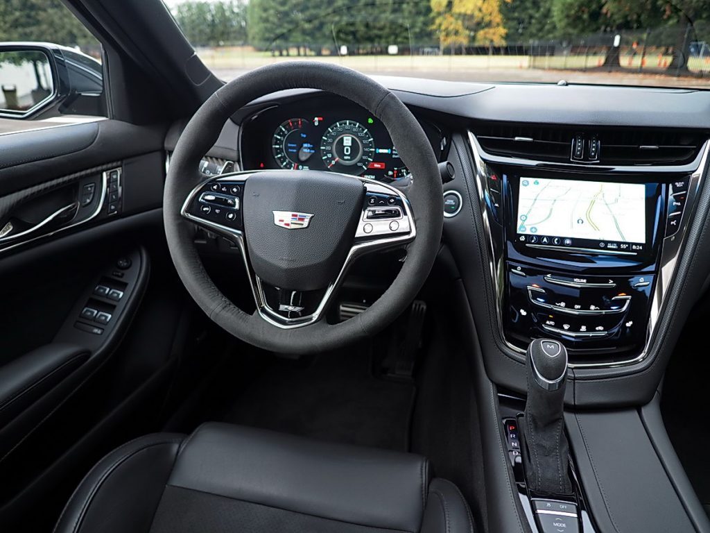 2017 Cadillac CTS V-Sport interior