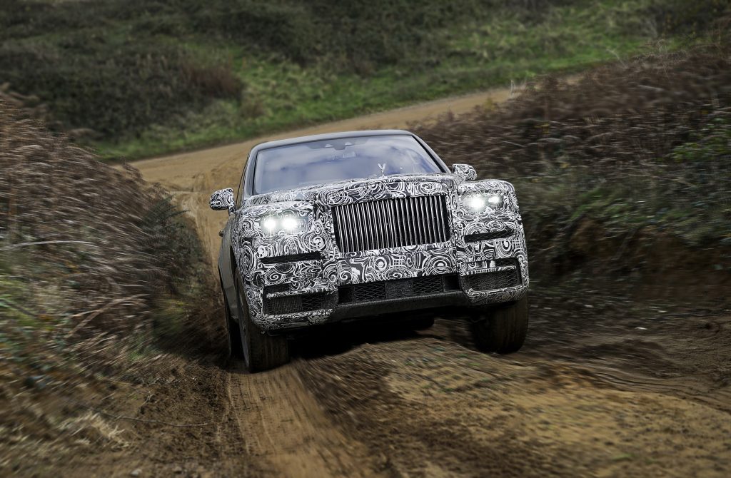 Rolls-Royce Cullinan preproduction photo
