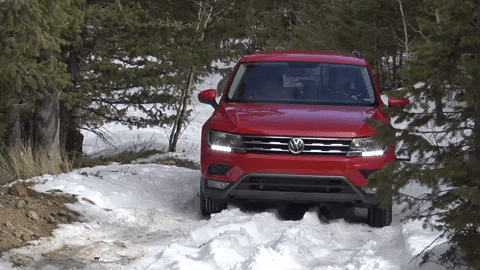 2018 Volkswagen Tiguan vs. Mazda CX-5 vs. snow