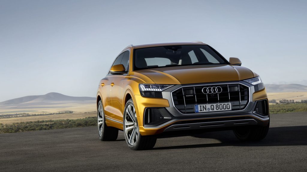Audi Q8 revealed in China