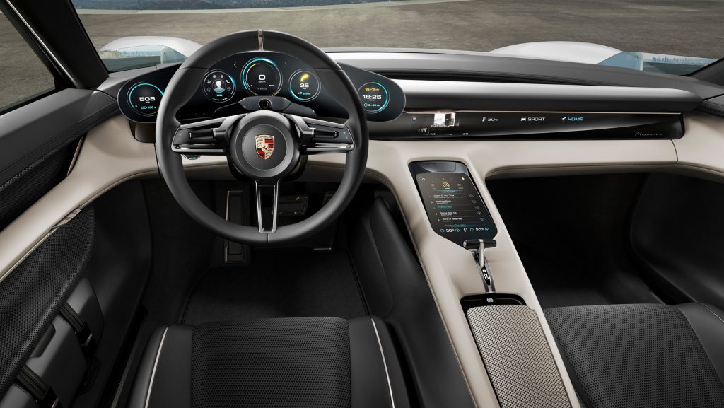 Porsche Taycan - Formerly known as "Mission E" concept