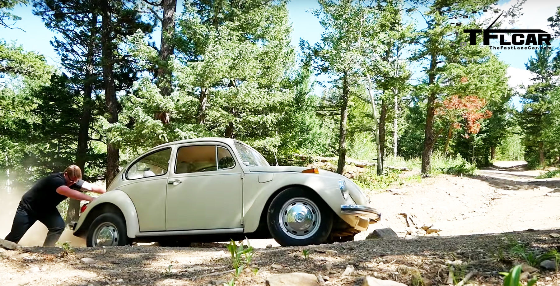 Can a 1971 Volkswagen Super Beetle Make It Up Gold Mine Hill? Beetle Diaries