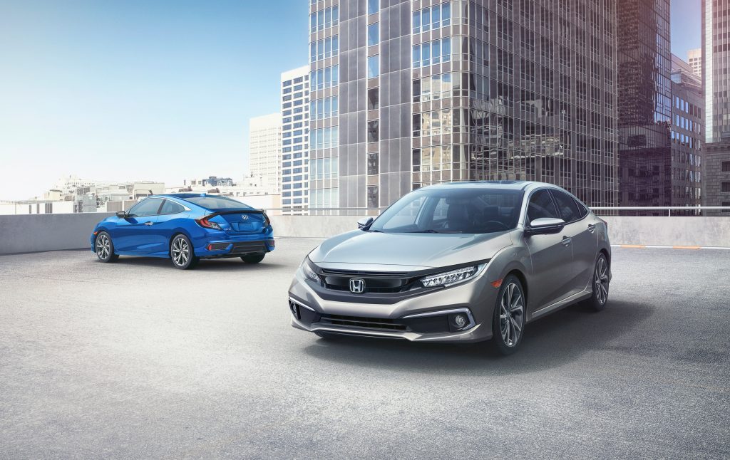 2019 Honda Civic Sedan and Coupe