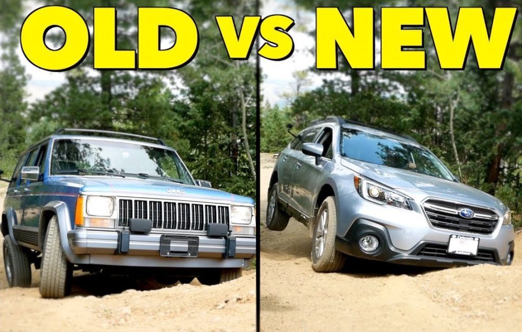 Old vs. New: 1991 Jeep Cherokee vs 2018 Subaru Outback