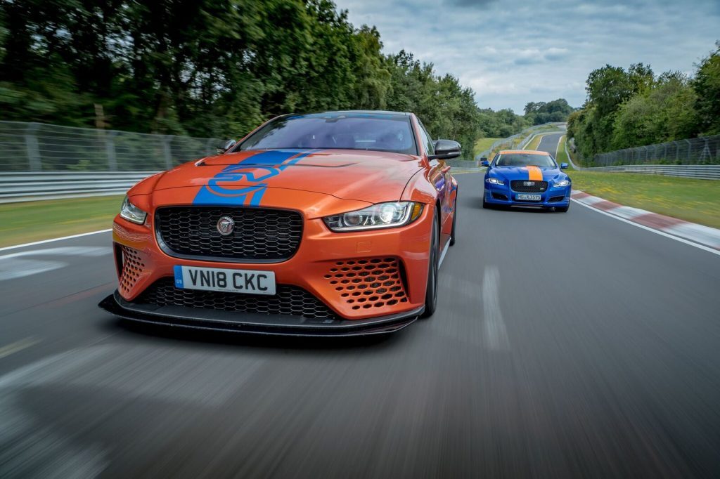 Jaguar XE SV Project 8 Nurburgring Taxi