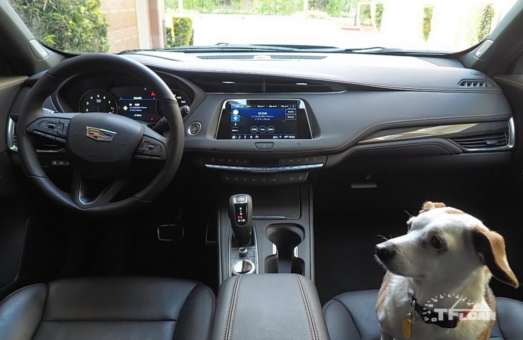 interior of 2019 Cadillac XT4 AWD Sport