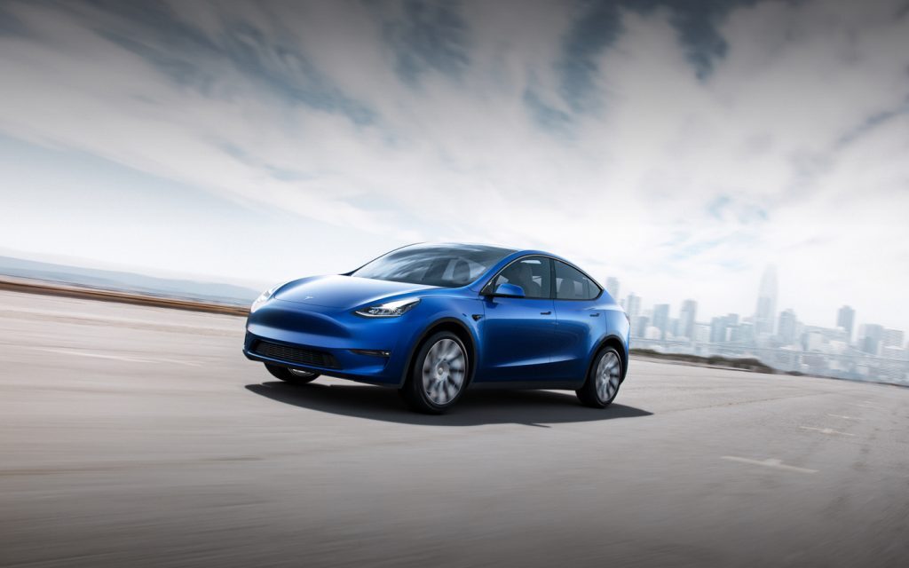 The new Tesla Model Y