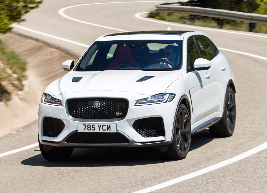 2019 jaguar f-pace svr specs