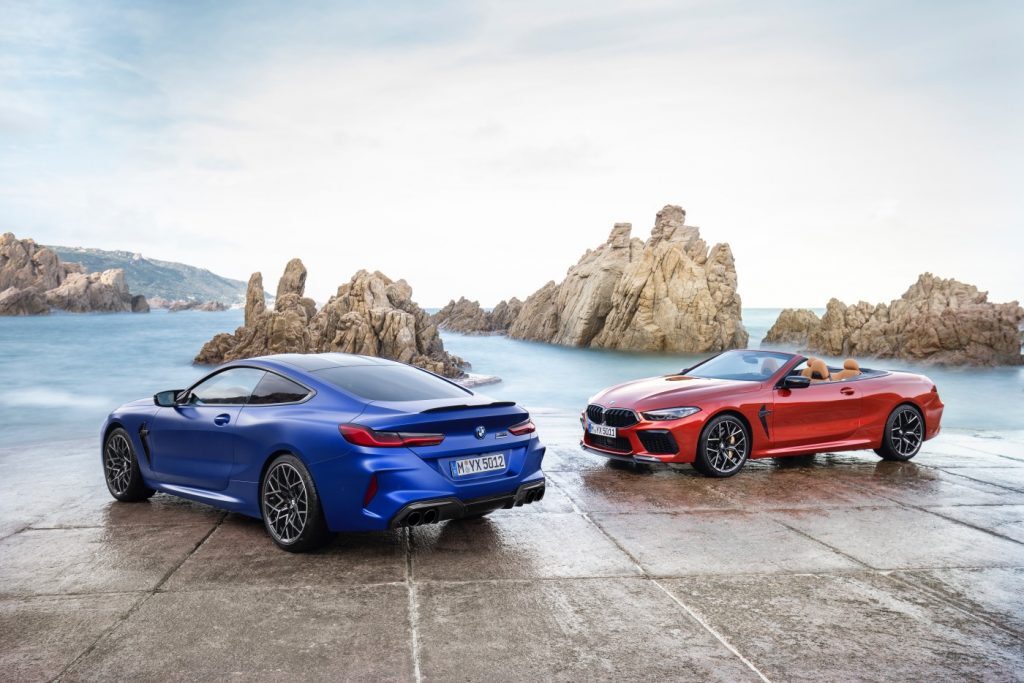 2020 BMW M8 Competition Coupe and Convertible