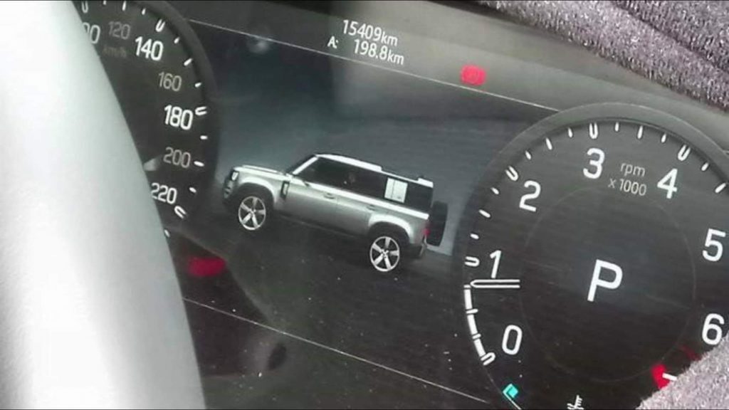 2020 Land Rover Defender - leaked