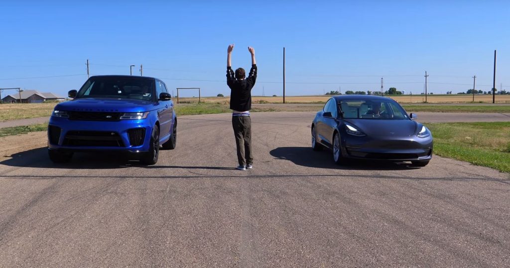 Ouch! Watch Our Tesla Model 3 Destroy The New BMW 3 Series In A Drag Race - Thrifty 3 Ep. 17