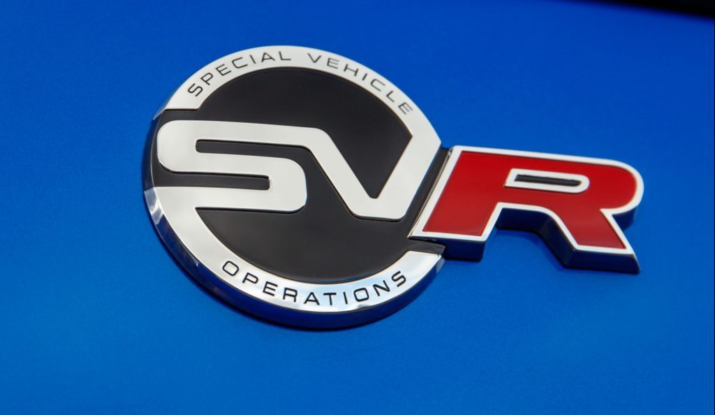 2019 Range Rover Sport SVR