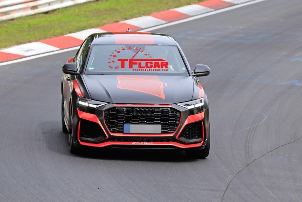 Audi RS Q8 testing