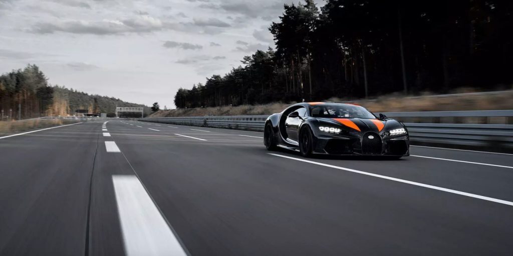 Bugatti Chiron speed record