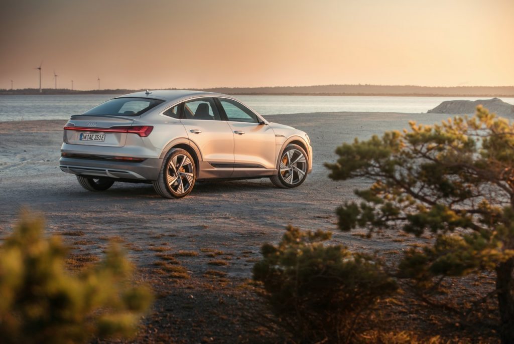 2020 Audi E-Tron Sportback Leans On Style Over Practicality With Coupe-Like Styling