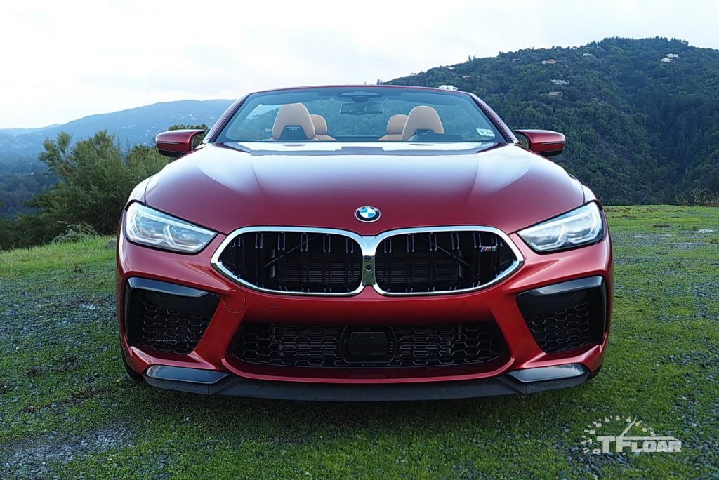 front view 2020 bmw m8 convertible