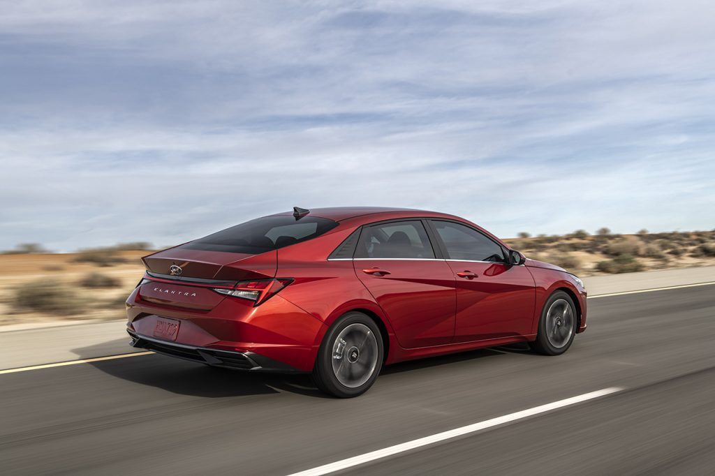 The 2021 Hyundai Elantra Takes On A Sonata-Like Style With A Dramatically Updated Interior