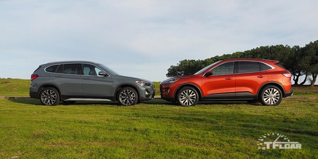 2020 BMW X1 xDrive28i and 2020 Ford Escape Titanium AWD