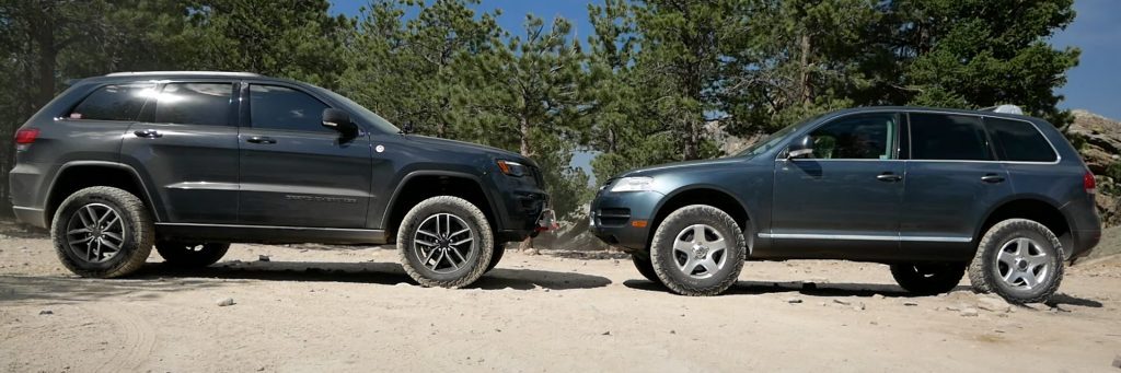 Can This $4000 VW Touareg Keep Up With A Modified Jeep Grand Cherokee Off-Road? We Find Out!