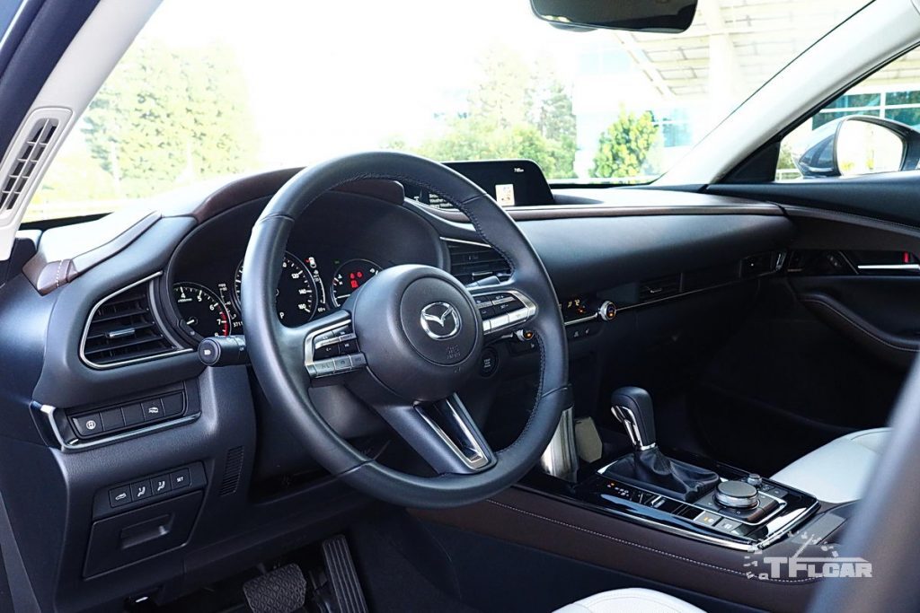 cockpit of 2020 maxda cx-30