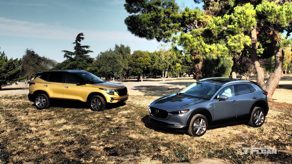 2020 Kia Seltos and Mazda CX-30